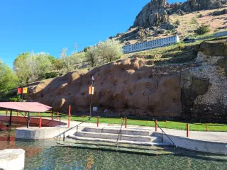 Lava Hot Springs Slope Stabilization