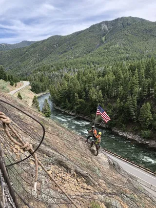 Ketchum-Challis Highway Scaling