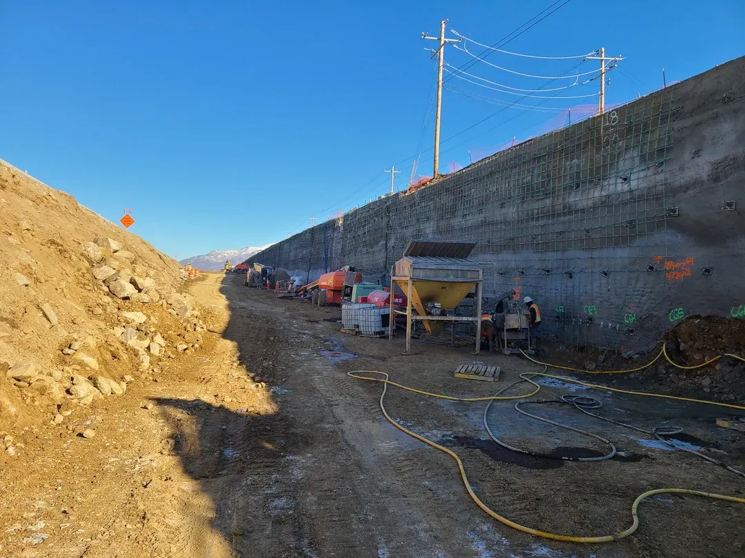 US-89 Logan Canyon Rockfall Project - Image 2