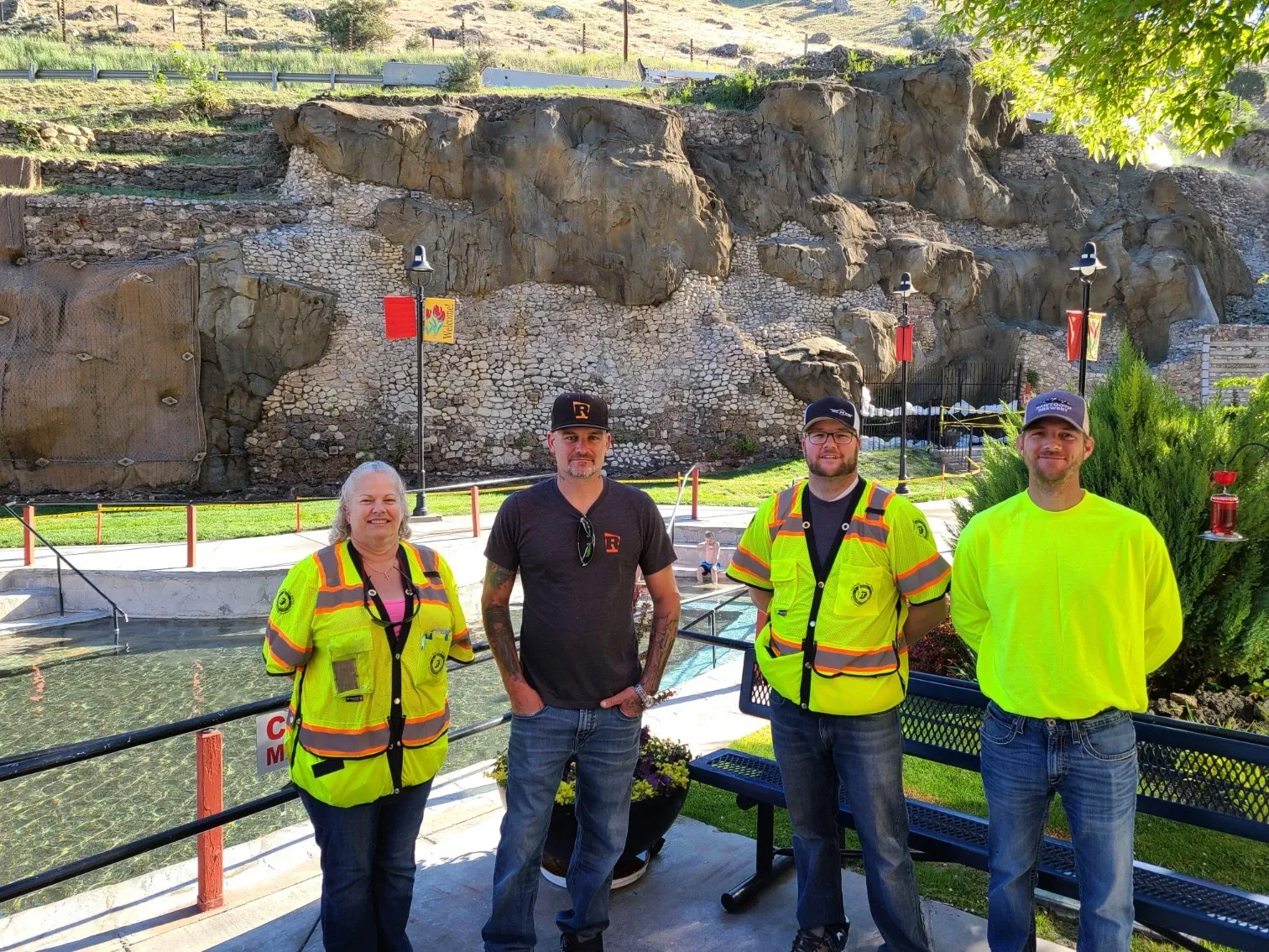 Lava Hot Springs Slope Stabilization - Image 4