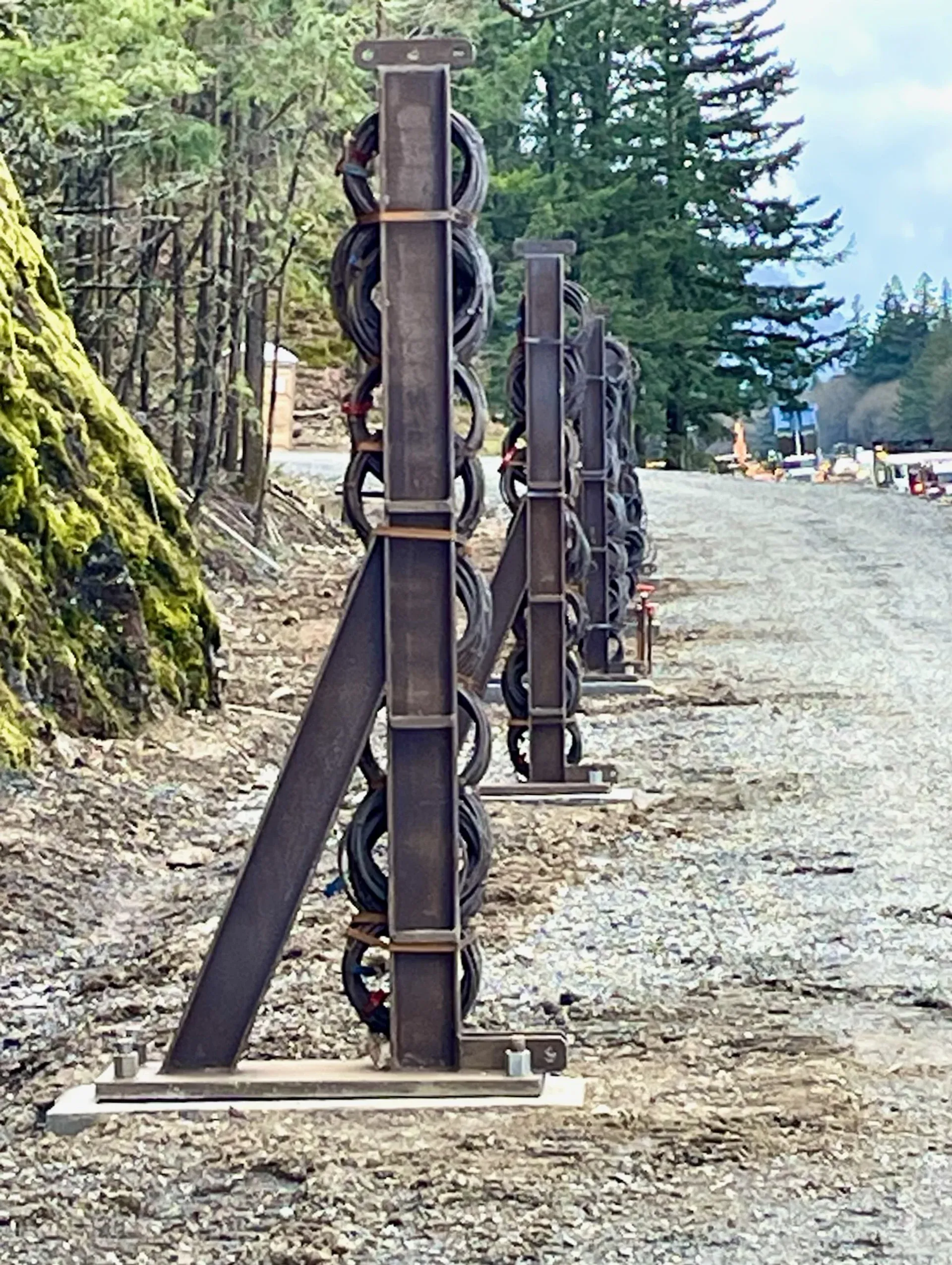 High-Energy Rockfall Barriers