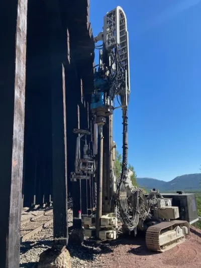 Specialized drill rig