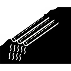 Horizontal Drains icon