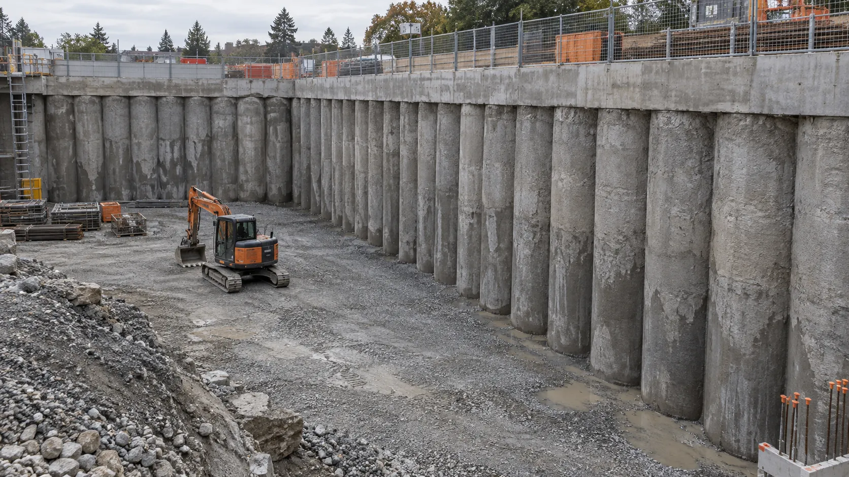 Secant Pile Walls
