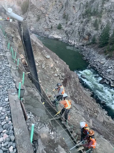 Shoring & Excavation Support project
