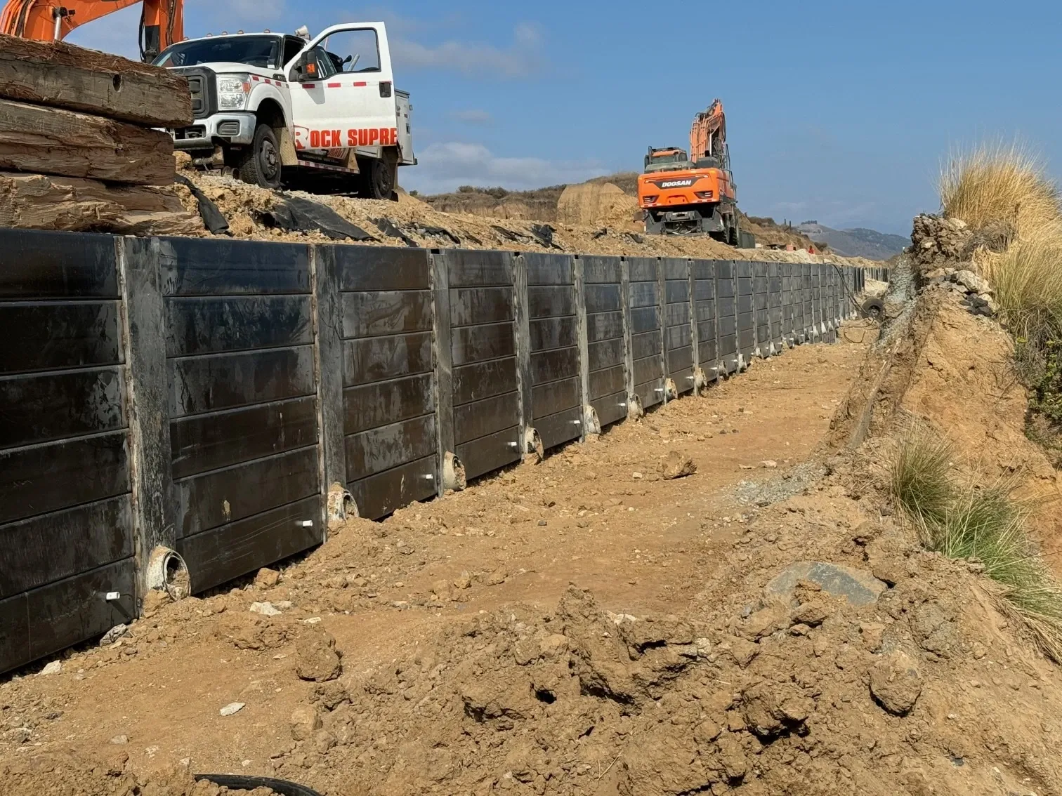 H-Pile Walls
