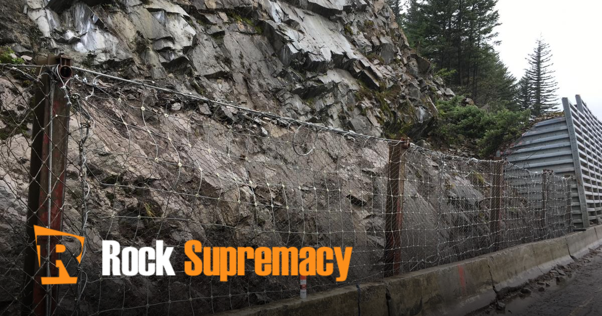 Wire Rope Netting | Cable Net Rockfall System | Rock Supremacy